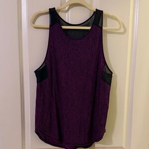 Lululemon Women's Purple Sleeveless workout Top